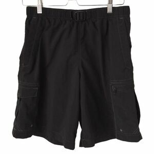 Columbia Men's Cargo Shorts with Pockets in Black Size Small